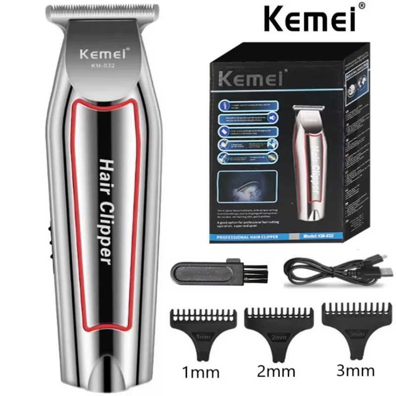 Men'S Grooming Electric Trimmer - Aparador de Cabelo Elétrico Kemei KM-032
