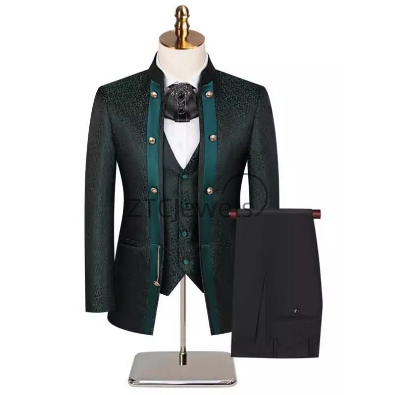 Men'S Grooming - Novo Terno Masculino Estilo Chinês 2026