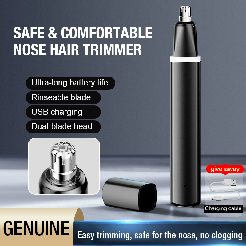 Men'S Grooming Clippers - Aparador de pêlos nasais led novo