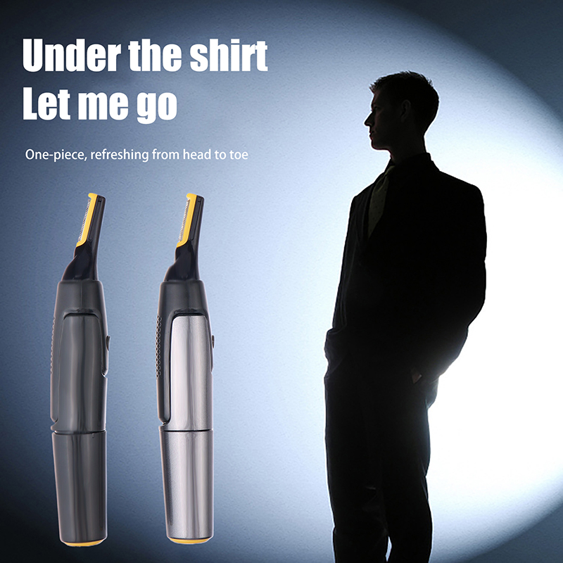 Men'S Grooming Electric Trimmer - Aparador elétrico ultrafino para nariz e