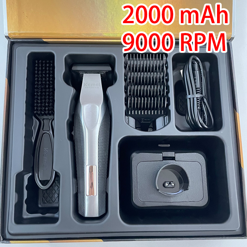 Men'S Grooming Clippers - Máquina de Cortar Cabelo Kemei Profissional,