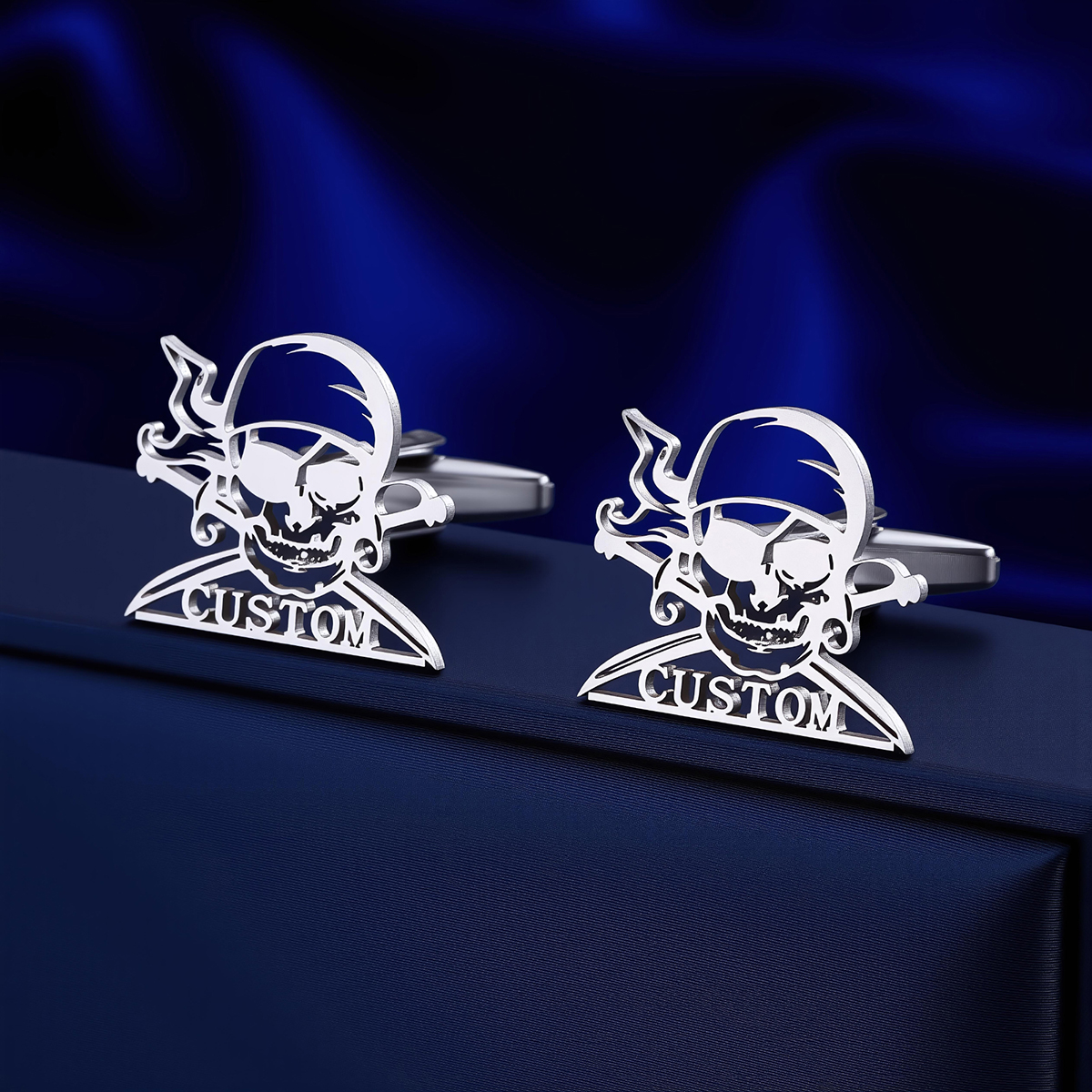 Men'S Grooming - Cxwind abotoaduras com nome personalizado, botões