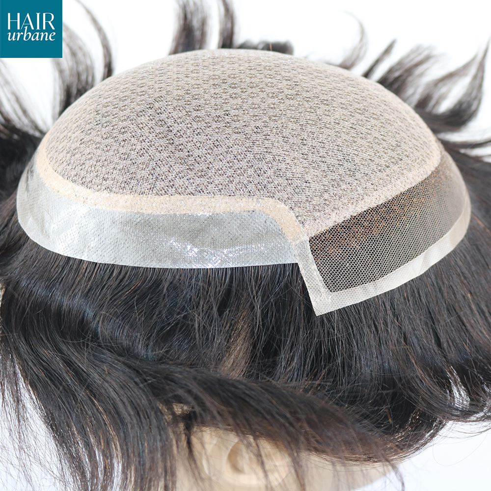 Men'S Grooming Tape - iLace Toupee Masculino com Base de