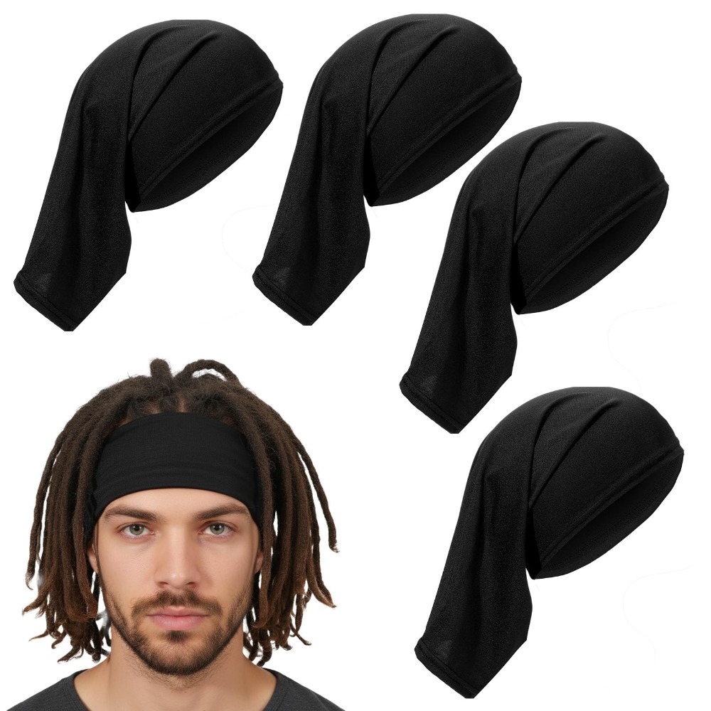 Men'S Grooming Tape - 6 pçs dreadlock boné tubo bandas