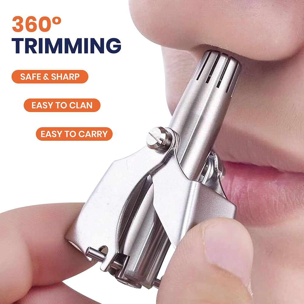 Men'S Grooming Electric Trimmer - Aparador de pelos portátil de aço