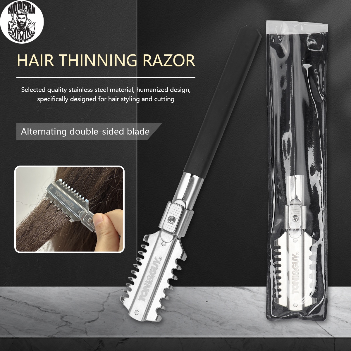 Men'S Grooming Clippers - Navalha de Barbear de Dupla Lâmina