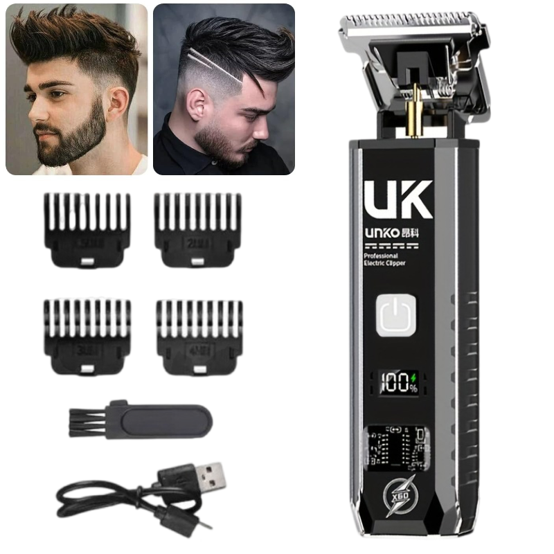 Men'S Grooming Oil - Aparador de Barba Elétrico T9 Sem