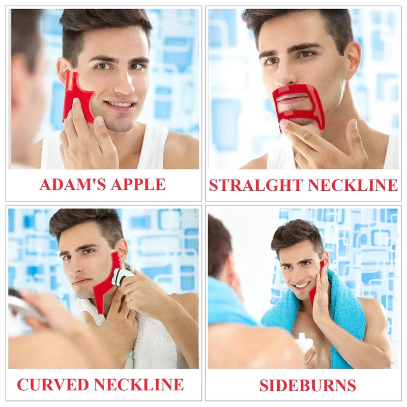 2/4 pçs pentes de barba dos ho - Men'S Grooming Clippers avaliação e preço