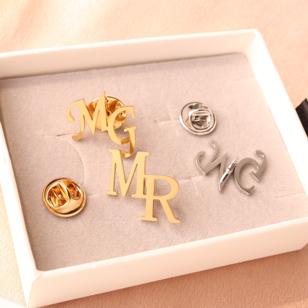 Broche de iniciais personaliza - Men'S Grooming avaliação e preço
