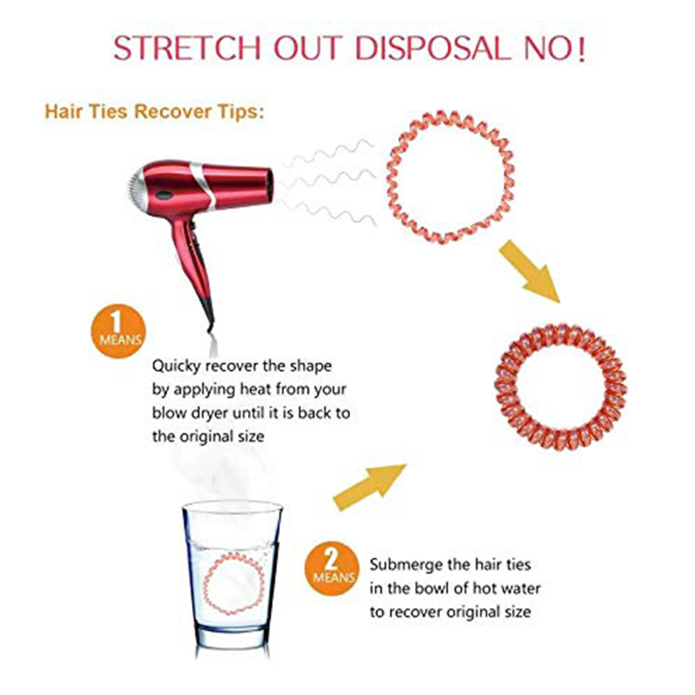 Laços de cabelo em espiral pre - Men'S Grooming Tape avaliação e preço