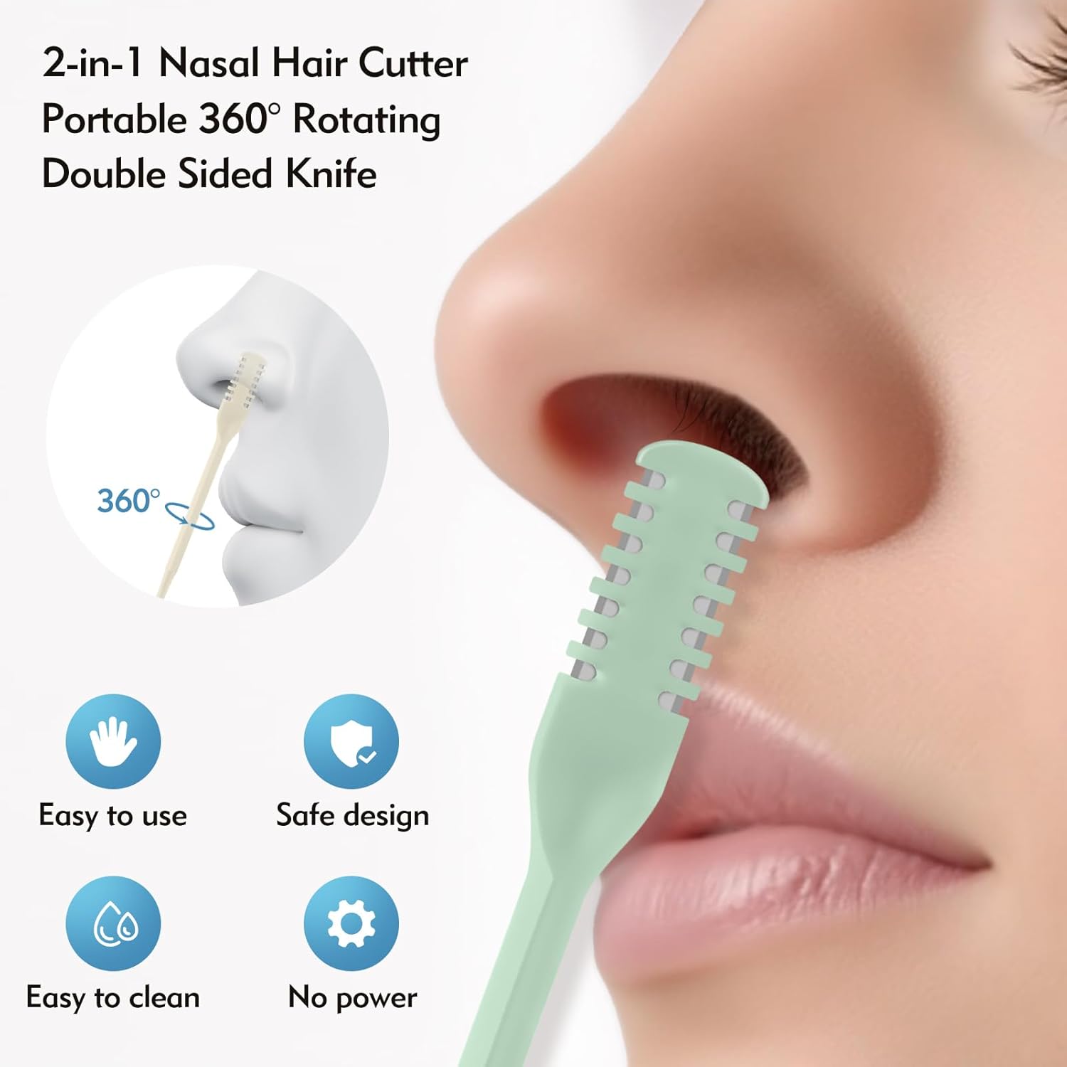 5/20/50 Peças Cortador Nasal 2 - Men'S Grooming Clippers avaliação e preço