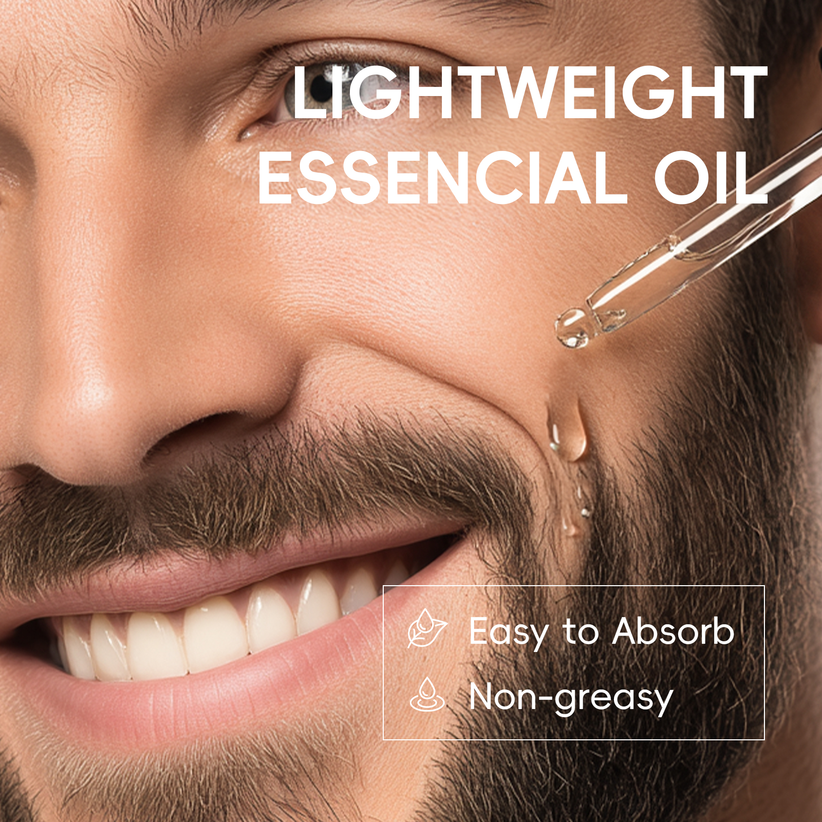 Conjunto de Cuidados Faciais e - Men'S Grooming Oil avaliação e preço