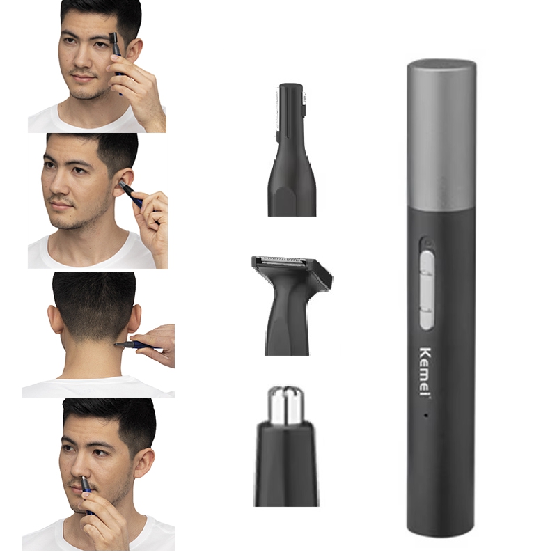 Aparador de Pelos Kemei Pro Re - Men'S Grooming Electric Trimmer avaliação e preço