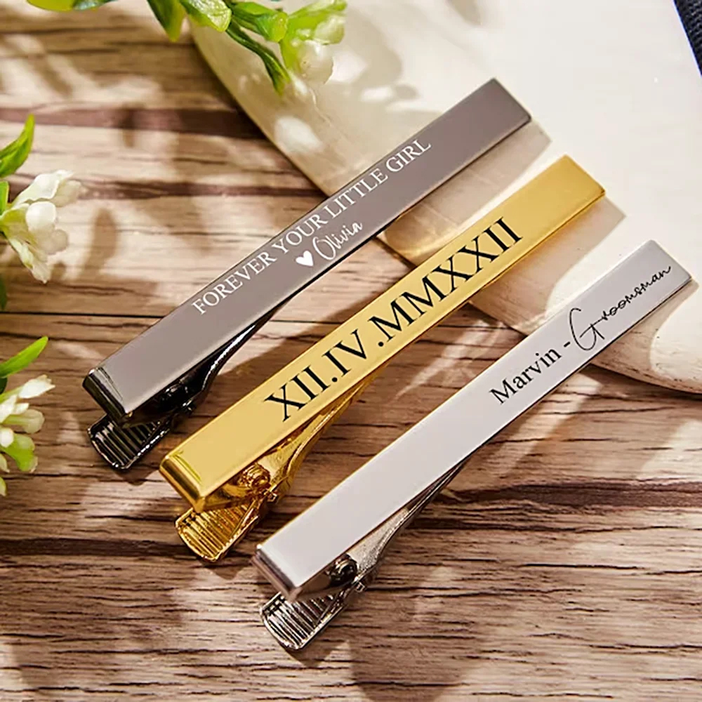 Clipes de gravata personalizad - Men'S Grooming avaliação e preço