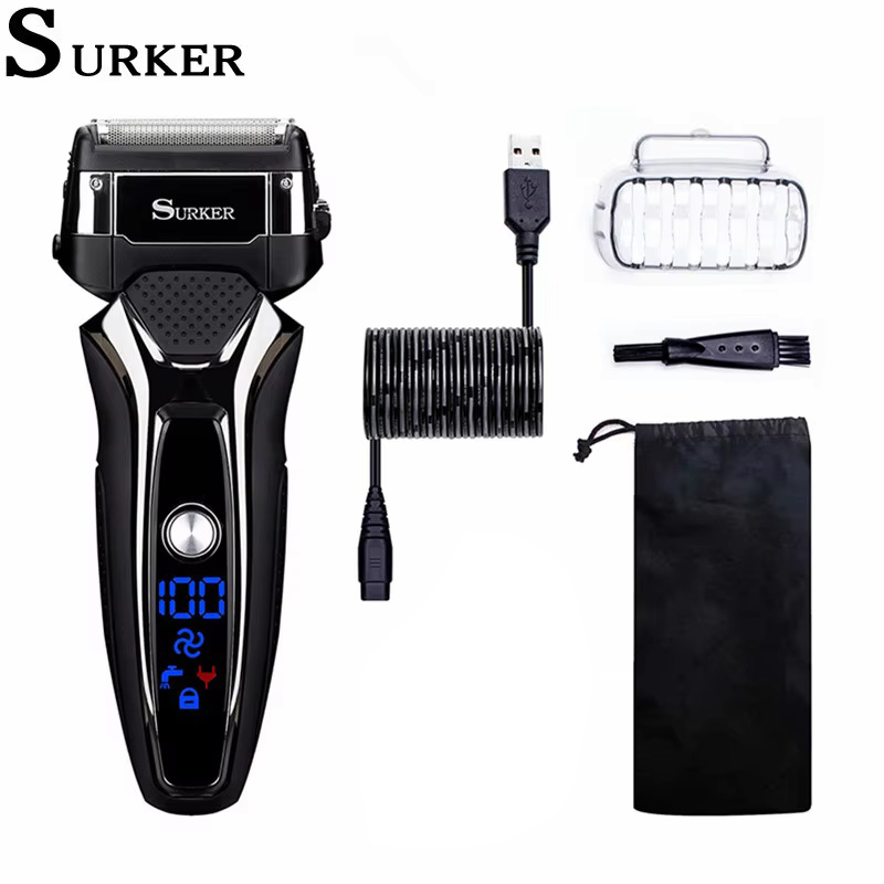 Surker barbeador elétrico para - Men'S Grooming Electric Trimmer avaliação e preço