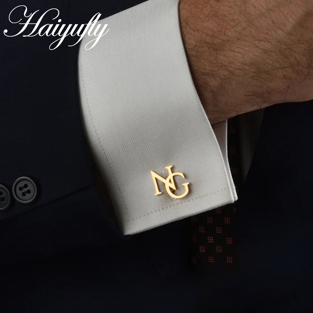 Haiyufly abotoaduras com nome  - Men'S Grooming avaliação e preço