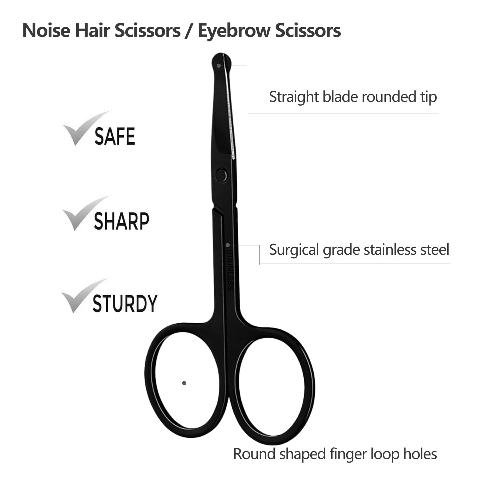 Tesoura para Sobrancelhas com  - Men'S Grooming Electric Trimmer avaliação e preço