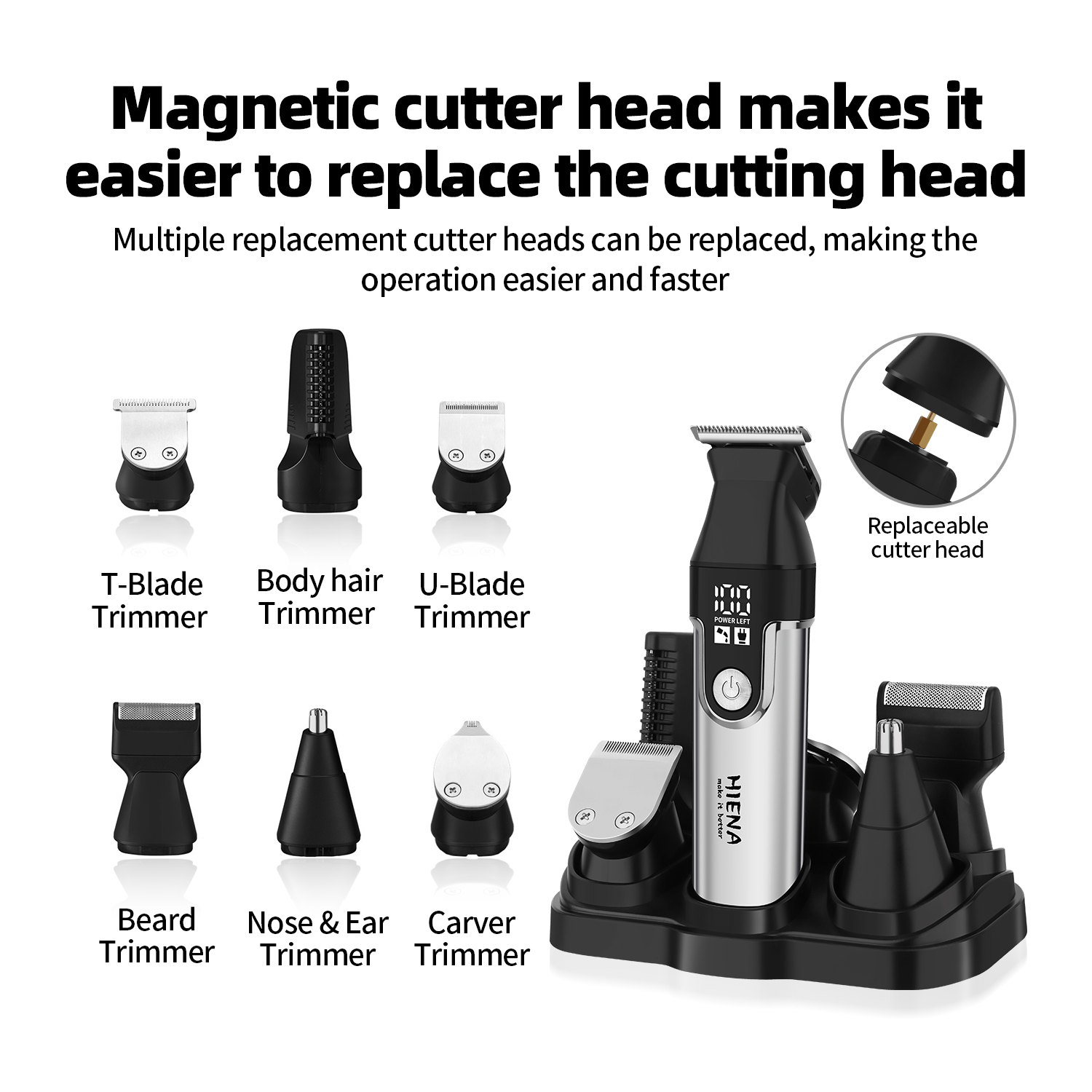 Conjunto de Cortadores de Cabe - Men'S Grooming Electric Trimmer avaliação e preço