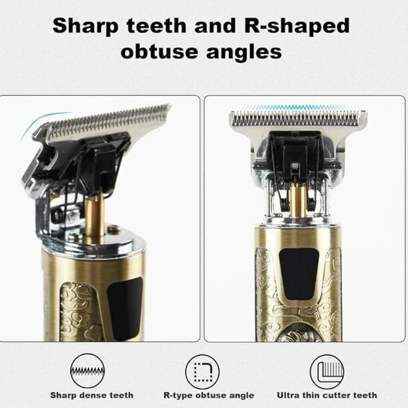 Kit de Cuidados Masculinos T9, - Men'S Grooming Electric Trimmer avaliação e preço