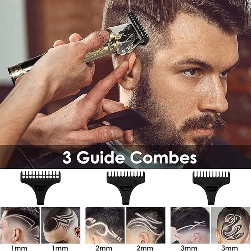 Kit de Cuidados Masculinos T9, - Men'S Grooming Electric Trimmer avaliação e preço