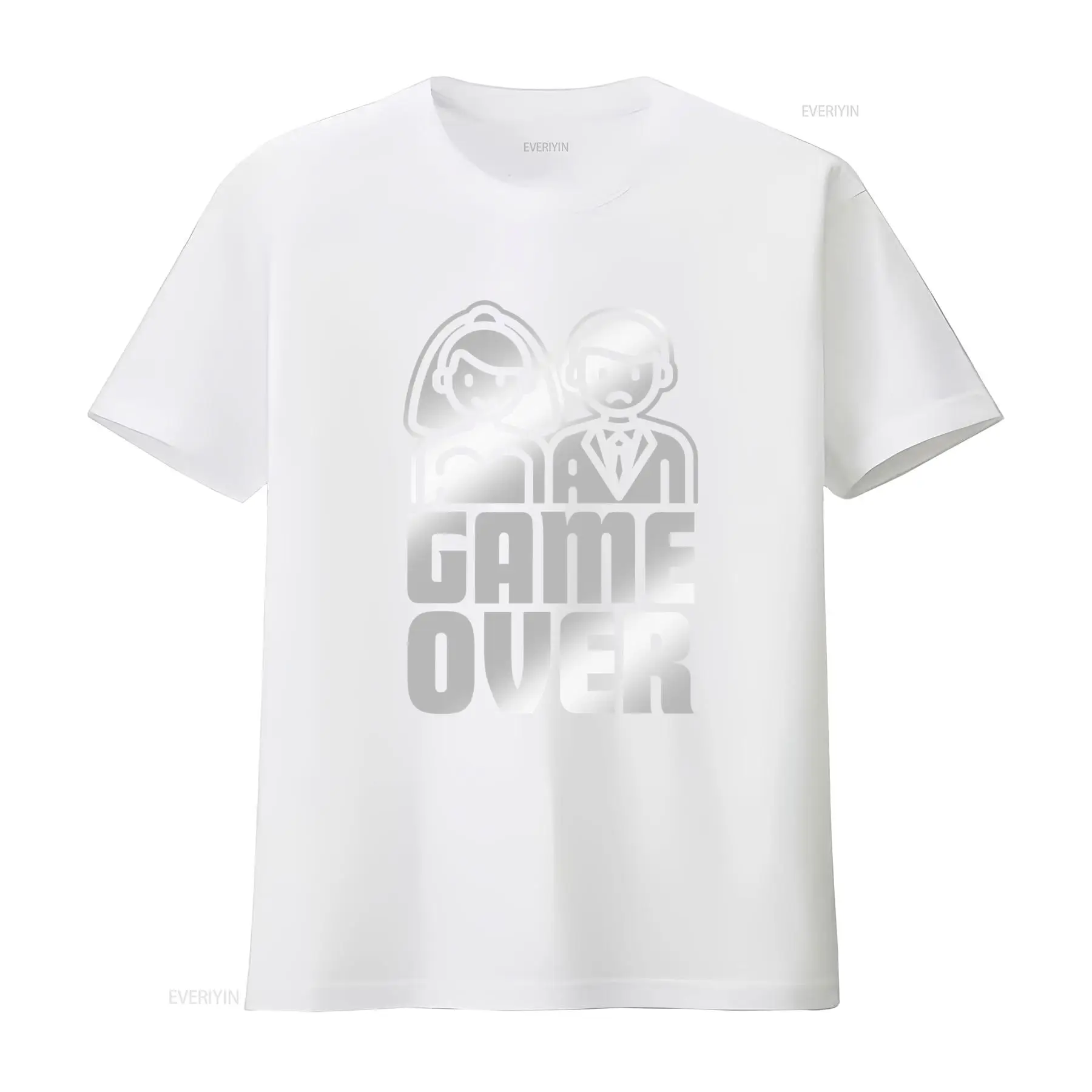 Camiseta GAME OVER para Festa  - Men'S Grooming avaliação e preço