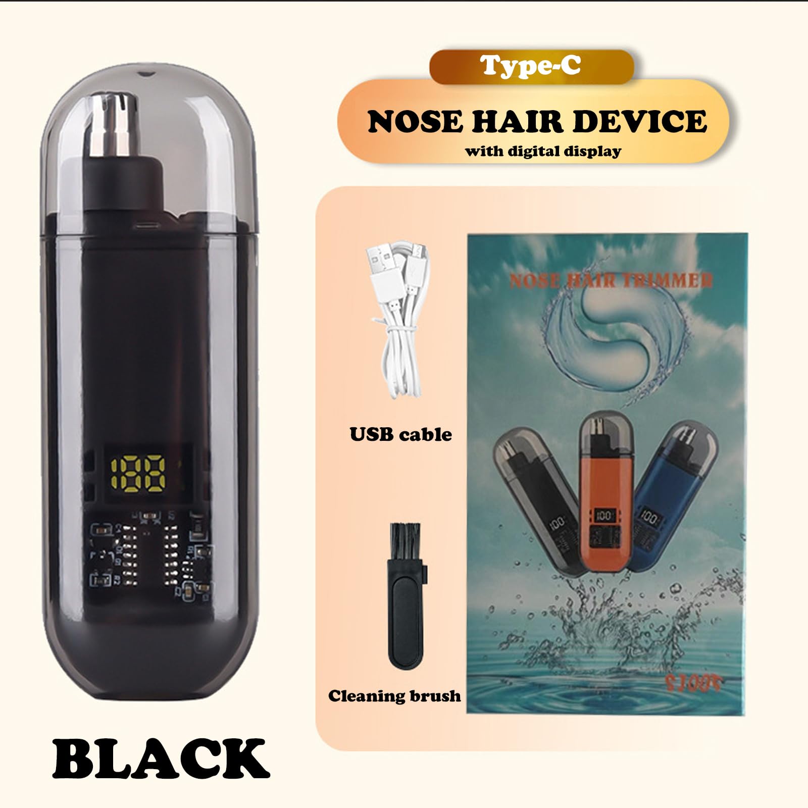 Aparador de Pelos do Nariz e O - Men'S Grooming Clippers avaliação e preço